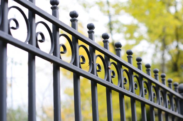 Wrought Iron Fence Cleaning in Salem
