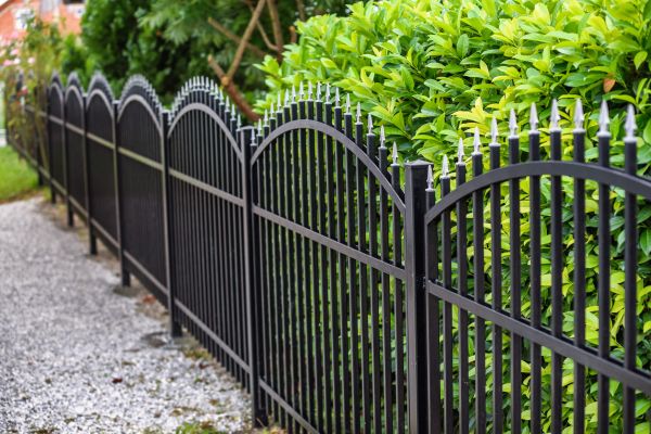 Iron Fence Pressure Washing in Salem