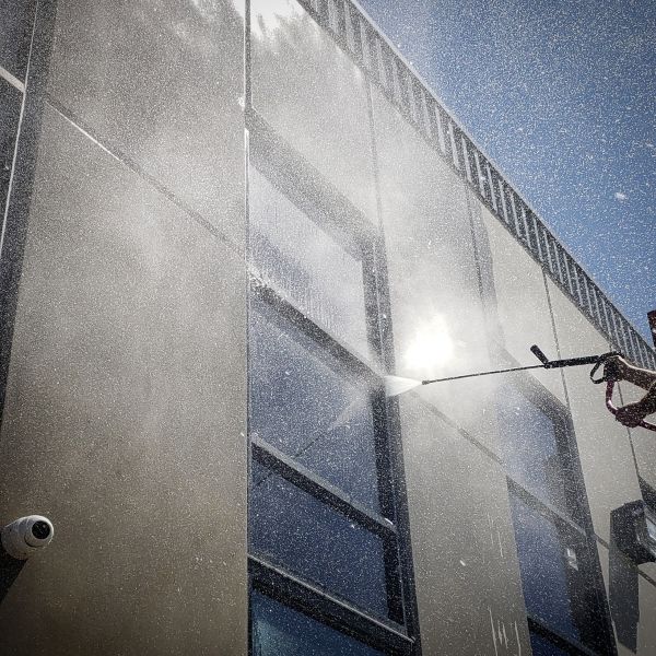 Exterior Building Washing in Salem