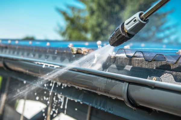Gutter Jet Washing in Salem