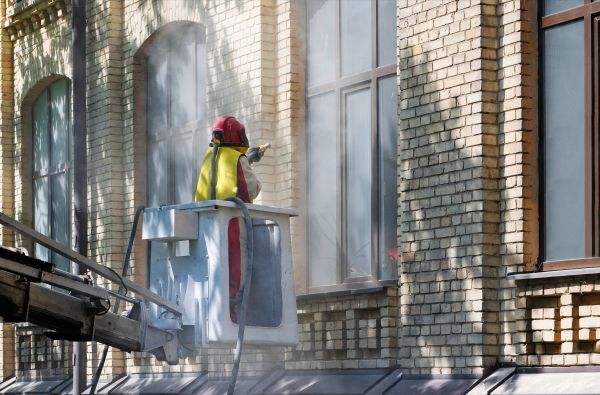 Brick Facade Cleaning in Salem
