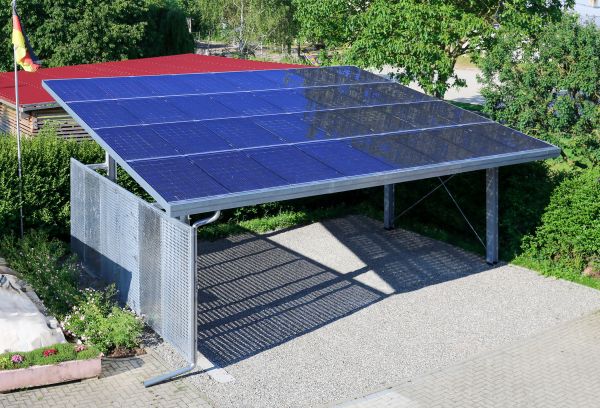 Carport Pressure Washing in Salem