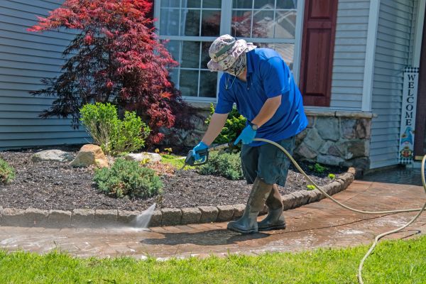 Brick Walkway Cleaning in Salem